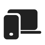 Phone Laptop SVG Icon